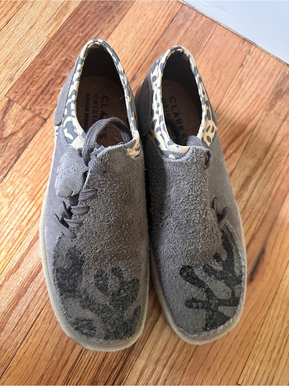 Clark’s x Salehe Bembury limited edition suede Wallabe